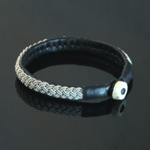 Pewter Thread Bracelet